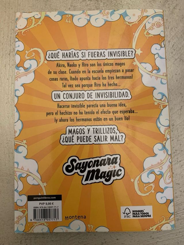 Libro: Sayonara Magic . Magos en el colegio