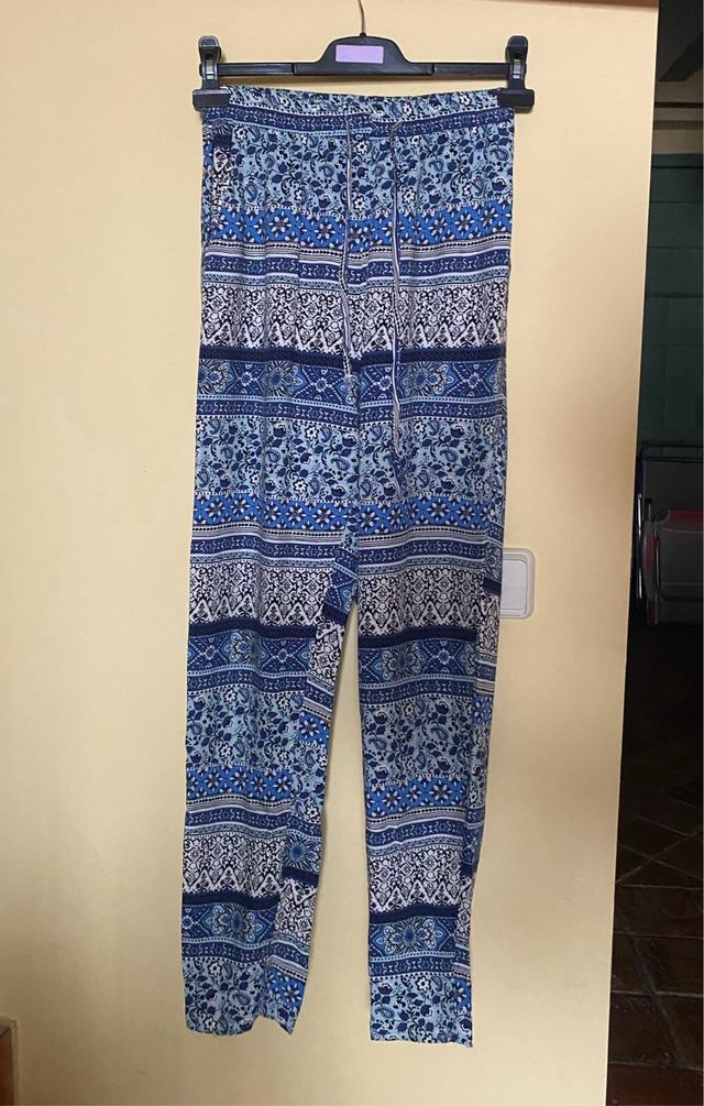 Pantalones flores verano