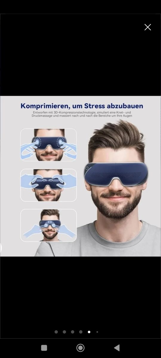 Gafas de masaje ocular