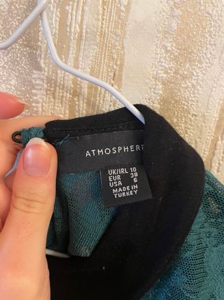 Camiseta verde de primark 