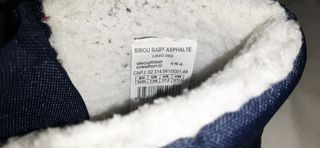 Botas nieve niño, talla 24-25