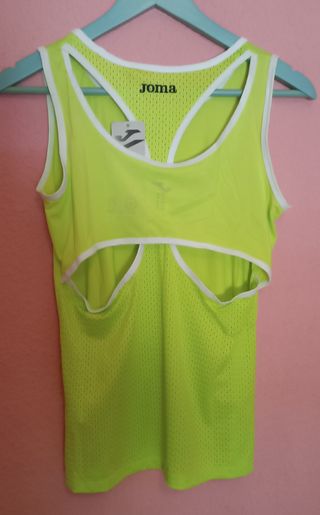 Camiseta Joma de tirantes de mujer 
