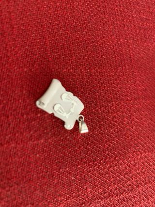 Colgante plata signo libra.