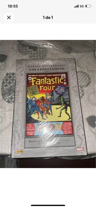 Los 4 fantasticos marvel masterworks panini