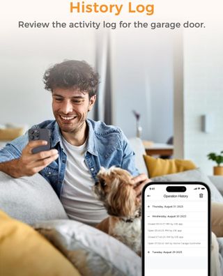 Wi-Fi Controlador de Puerta de Garaje