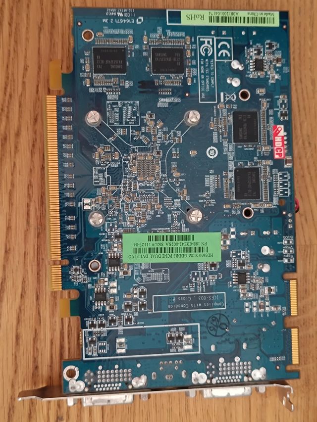 Tarjeta Gráfica SAPPHIRE HD3650 512M GDDR3