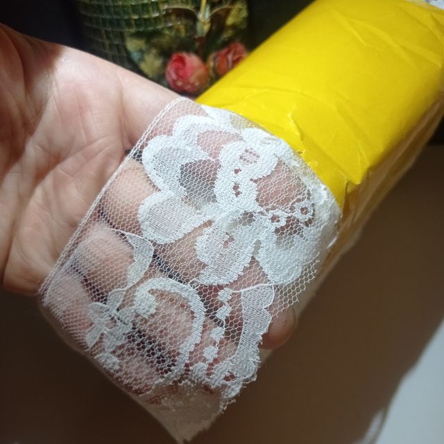 ROLLO ENTERO DE PUNTILLA DECORAR PRENDAS