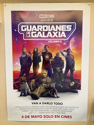 Marquesina de lona de guardianes de la galaxia