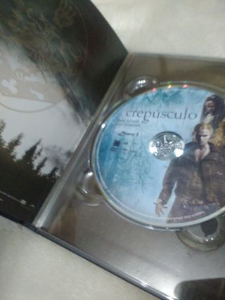 DVD's Libros Crepúsculo & Luna nueva 4 Discos