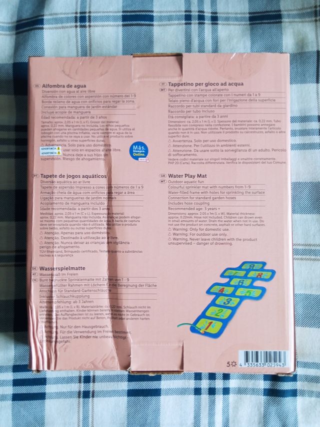 💧 Alfombra de agua 💧