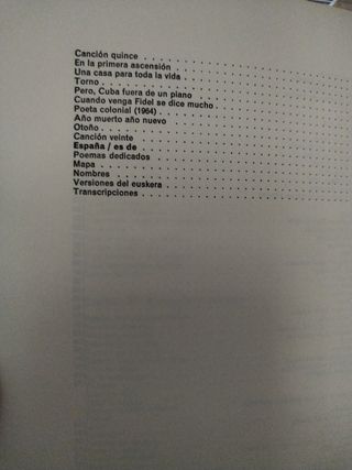 Que trata de España. Blas de Otero