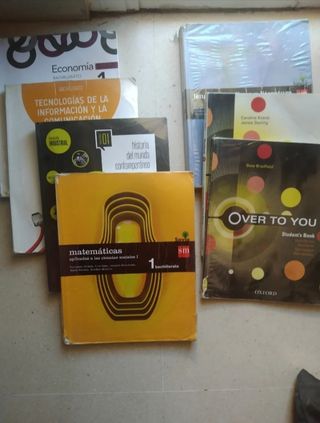 Libros 1° Bachillerato