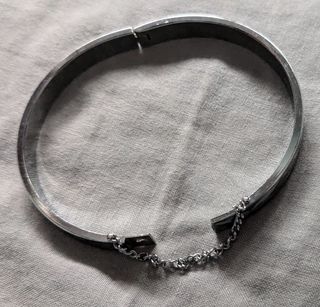 Pulsera Rigida Color Plata