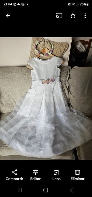 Vestido de comunión 