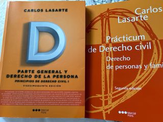 Parte general y derecho de la persona UNED Lasarte