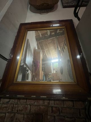 Espejo antiguo para restaurar