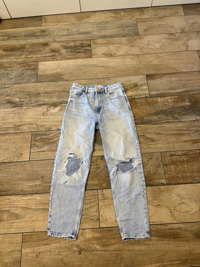 Vaqueros Mom Bershka