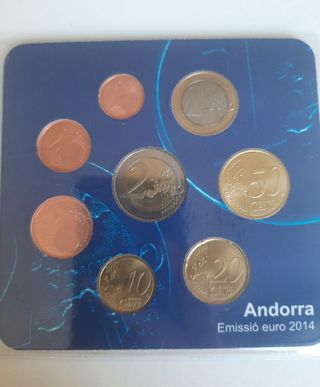 Coleção de moedas Andorra