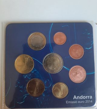 Coleção de moedas Andorra