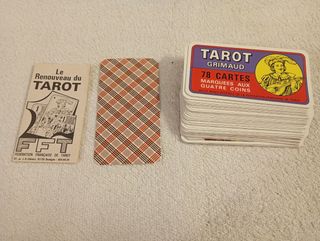 Cartas francesas de Tarot Grimaud