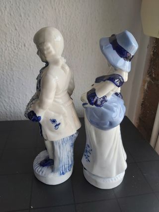 Escultura porcelana Vintage