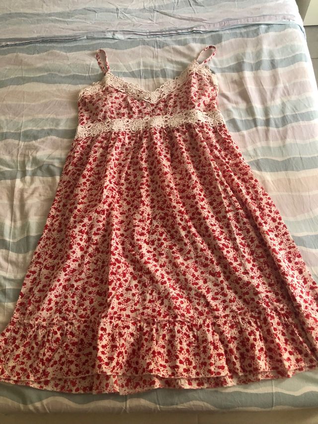 Vestito estivo donna corallo taglia unica