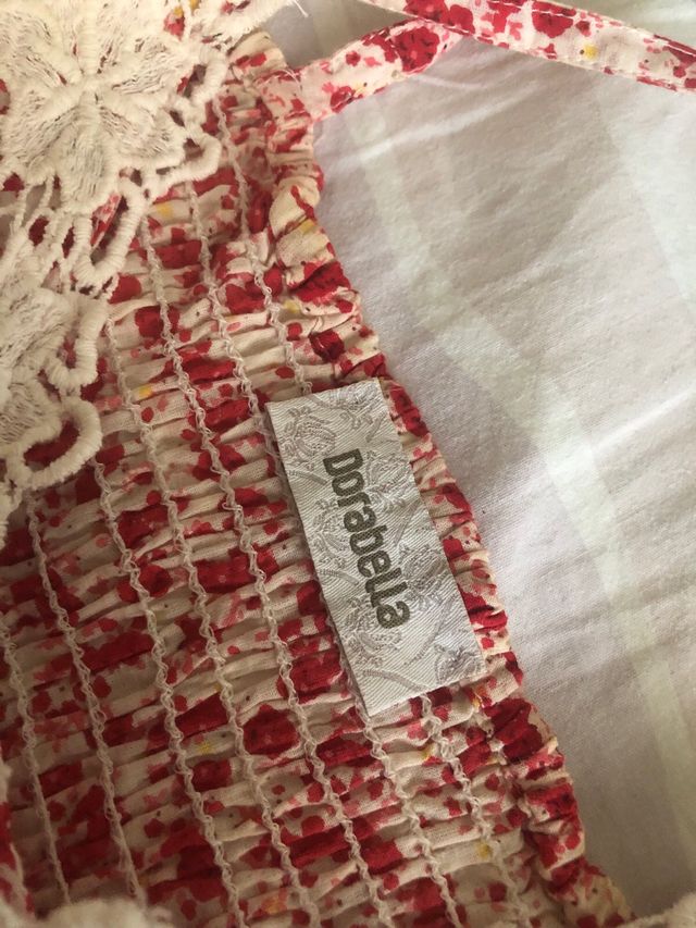 Vestito estivo donna corallo taglia unica