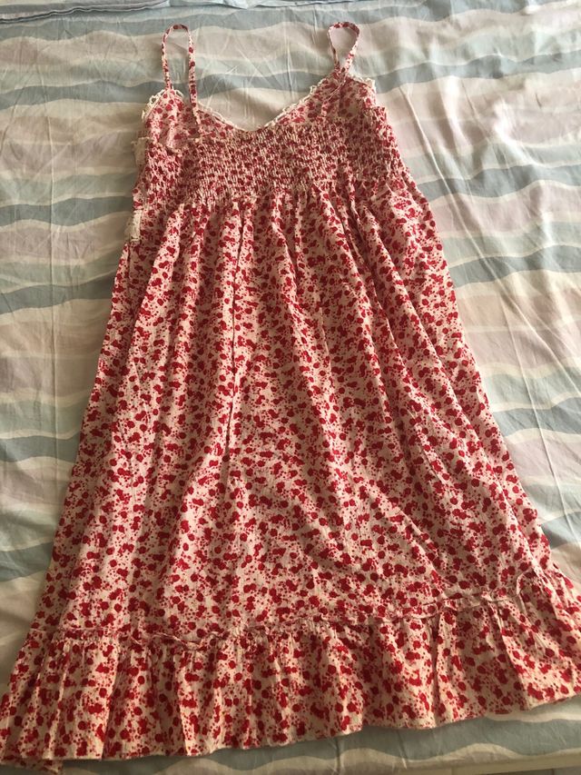 Vestito estivo donna corallo taglia unica