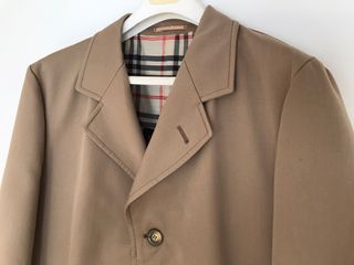 ANTIGUA GABARDINA CAMEL OVERSIZED EL CORTE INGLES