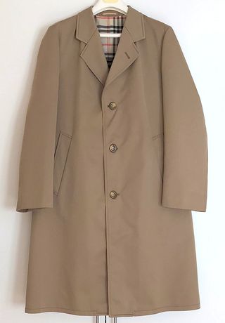 ANTIGUA GABARDINA CAMEL OVERSIZED EL CORTE INGLES