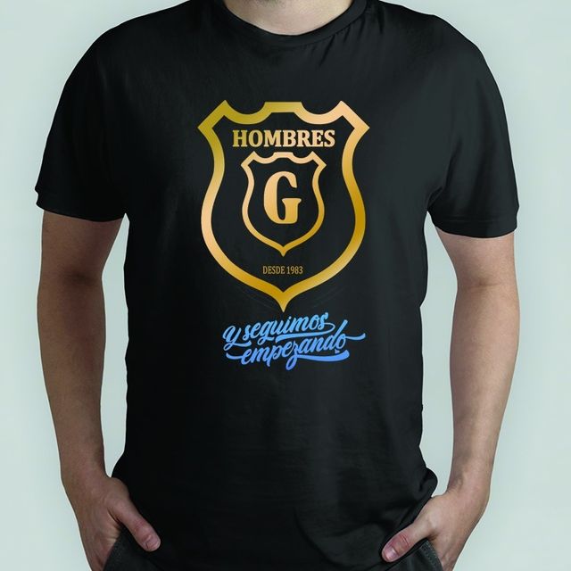 Camiseta Hombres G.  40 aniversario