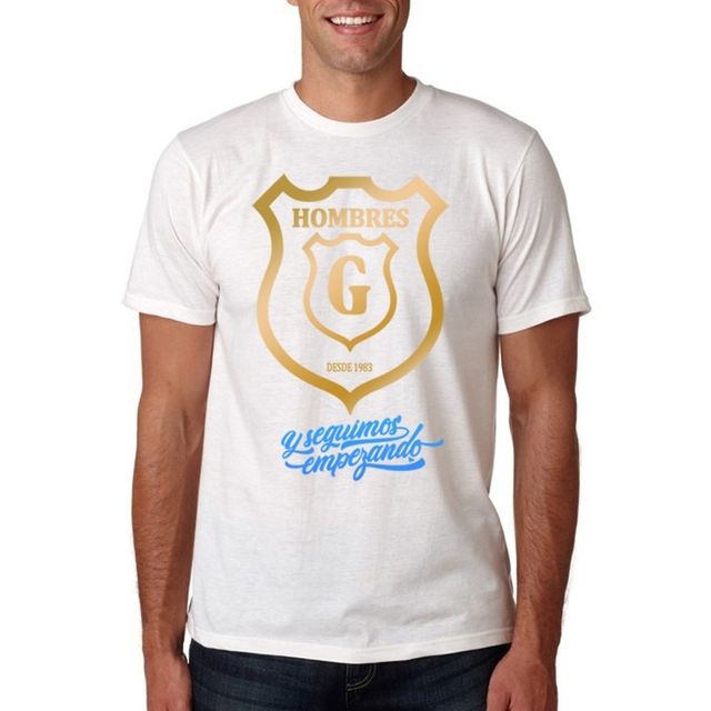 Camiseta Hombres G.  40 aniversario