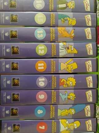 Colección VHS Los Simpson