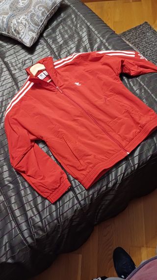 Chaqueta chandal roja ADIDAS