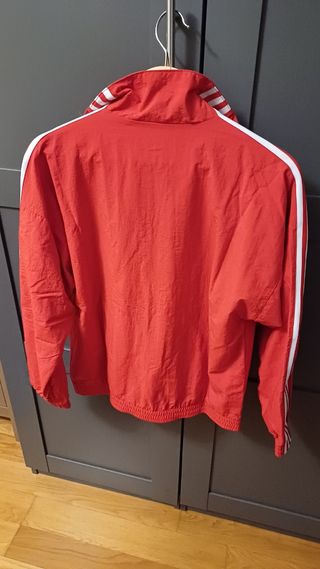 Chaqueta chandal roja ADIDAS