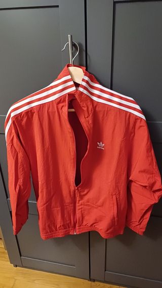 Chaqueta chandal roja ADIDAS