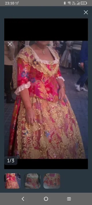 Traje de fallera