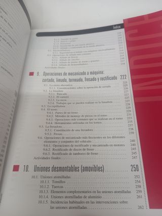 Mecanizado para electromecánica