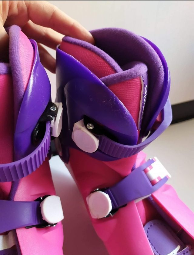 Set pattini roller bambina + protezioni