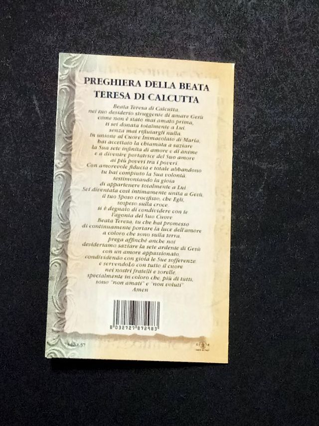 37 santini doppi, madre Teresa di calcutta