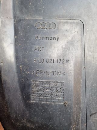 Paso de rueda audi.
