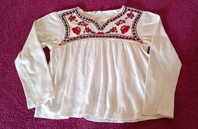 Camisola blanca T.6 años