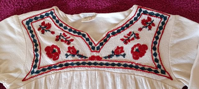 Camisola blanca T.6 años