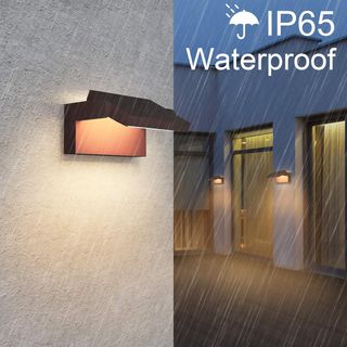 2 Lamparas de pared exterior/interior LED 24W