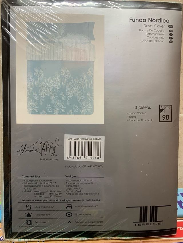 Funda nordica para cama de 90 cm