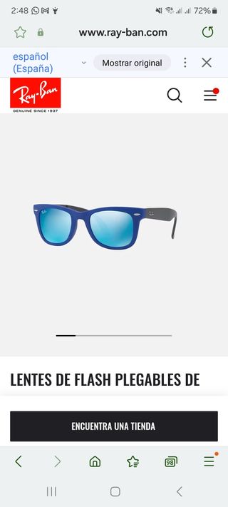 Montura Rayban.  rb 4105 [original]
Sin cristal 