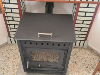 ESTUFA DE LEÑA CON HORNO