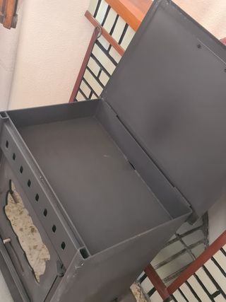 ESTUFA DE LEÑA CON HORNO