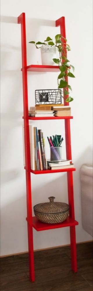 Librería Athos color rojo