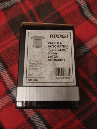 Válvula clic-clac automática lavabo